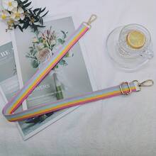 3.2cm Rainbow Color DIY Replaceable Bag Strap For Women's Handbag - Multicolor - View 6