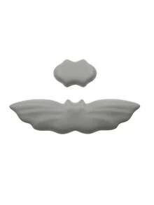 1 Set Of Bat-Shaped Pu Leather Keyboard Wrist Rest+Mouse Wrist Rest With Non-Slip Silicone Bottom Material Soft And Comfortable Skin-Friendly Hand Support Pad Can Relieve Hand Fatigue. It Is Suitable For Office Desktop Computer/Notebook Work Assistant/Desktop Decoration High-Grade Wrist Rest (Black) - View 7