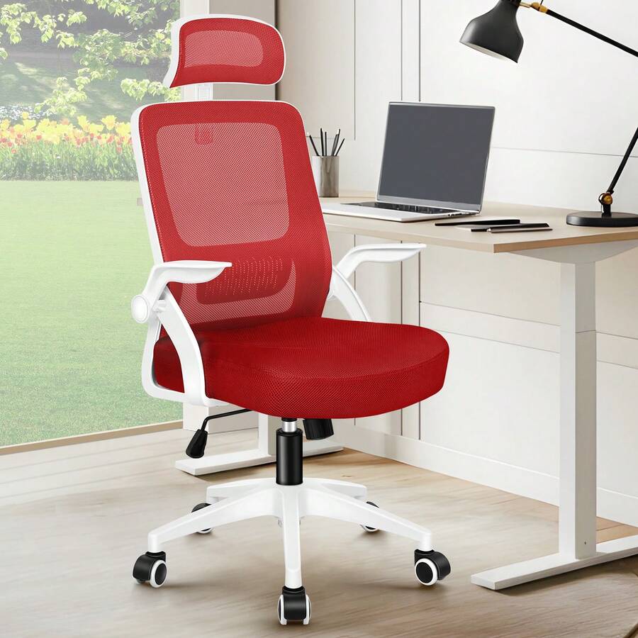 Home Office Chairs - Red - View 1
