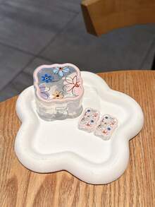 Set de 3 protectores de cable de carga con estampado floral, adecuado para cargador rápido Apple de 20W, estándar del Reino Unido - Multicolor - Ver 5