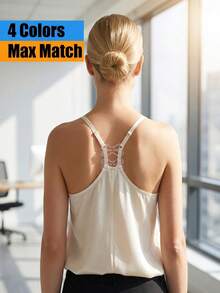 Bra Strap Holder Clips Lightweight Conceal Strap For Women Non-Slip Invisible Bra Strap For Travel Fall Home Decor Wedding Room Dorm Camping Birthday Gift Travel Daily Outdoor Essential Accessory - Multicolor - View 5