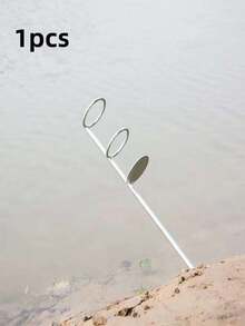 1pc Round Stable Lure Fishing Rod Holder HRIN - Silver - View 5