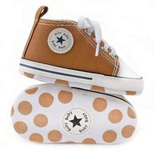 KIDSUN Zapatos Mary Jane de Ballet de Suela Suave con Lazo Vestido de Princesa Zapatos de Boda Zapatos de Cuna para recién Nacidos Zapatos de Primeros Caminantes - A9caqui - Ver 8