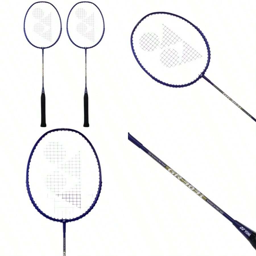 Yonex GR 303I - Paquete de 2 unidades fabricado en la India - Azul profundo / Azul profundo - Ver 1