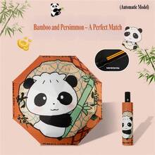 Ô dù tự động, cỡ lớn, chống tia UV, tự động hoàn toàn, sử dụng được cả nắng và mưa. - Ô dù hình gấu trúc - Xem 14