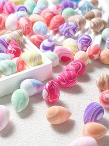 3cm Mini Size Makeup Sponge Blender, 20/30/50/100pcs Set, Foundation Powder Puff, Suitable For Liquid, Cream, Loose Powder, Buildable Flawless Makeup, Multi-Color Combination, Latex-Free, Dry & Wet Use, Fit For All Skin Types - Multicolor - View 9