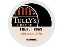 Tully's Coffee French Roast, Keurig Single-Serve  Pods, Dark Roast Coffee, 24 Count/Box - Coffee Brown - View 4