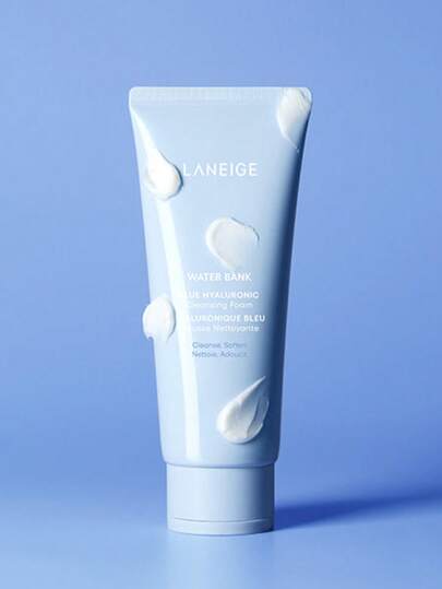 Laneige 兰芝水润泡沫洁面乳 - 150ml | 温和有效的洁面泡沫 | 为后续护肤做好准备 | 丰富绵密的泡沫彻底去除彩妆残留和堵塞毛孔的杂质。