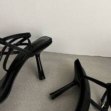 Women Heeled Sandals - Silver - View 3