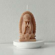 1pc Cute Praying Girl Shaped Scented Candle, Home Decor Figurine - 1PC - View 10
