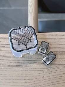 Set de 3 protectores de cable de carga, con patrón de encaje triangular, adecuado para cargador rápido Apple de 20W estándar del Reino Unido, previene daños - Multicolor - Ver 5