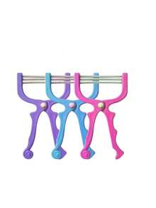 Removedor de vello facial indoloro para mujeres, rodillo de primavera portátil y manual para eliminación indolora del vello facial, adecuado para rostro, barbilla, mejillas, barba, bigote, herramienta de eliminación de vello de primavera, herramienta compacta de rodillo de primavera - Multicolor - Ver 3