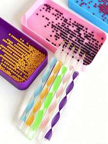Diamond Painting Dot Pen Tool Set DIY Sticky Diamond Special Pattern Quick Dot Pen Multi-Functional Replacement Pen Head - View 2
