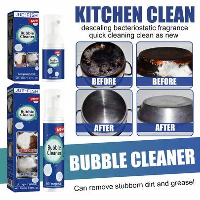 Kitchen Spaces Always Get Covered With Heavy Oil Residue And Sticky Grime After Daily Cooking. Layered Grease Builds Up On Range Hoods, Stoves, Tiles And Cabinet Surfaces, Bringing Tedious Cleaning Trouble.