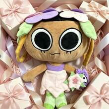 New Arrival 14 Inch Dandy's World Bassie Plush Toy Soft Stuffed Flower Basket Doll Game Peripheral Gift For Kids Fans - Màu Khaki - Xem 1