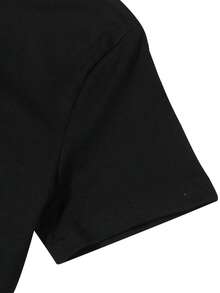 Women T-Shirts - Black - View 4