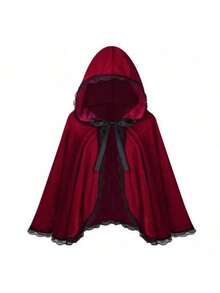 Cosplay Clothing - Burgundy (with Black Trim) 60cm - View 1