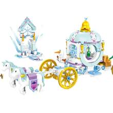Set de Bloques de Construcción del Castillo de Hielo de la Princesa Frozen, Modelo de Ladrillos, Mini Figura, Regalo para Niñas, Juguete de Jardín Compatible con - 7569 - Ver 17