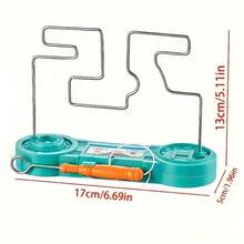 Electronic Maze Challenge Toy, Easy Mode For Improving Concentration, Hand-Eye Coordination And Focus, Educational Toy For Early Childhood, Portable Parent-Child Interactive Toy, Children's Electronic Learning Toy, Children's Science And Exploration Toy. - Orange - View 5