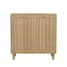 Slanted Laundry Basket With Removable Inner Basket, Bathroom Linen Cabinet, Concealed Laundry Basket, Freestanding Household Shelf, Oak Wood Color - 紫紅色 - 查看 12