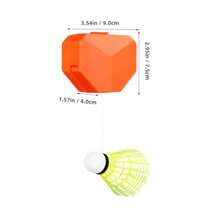 Sosoport Entrenador De Rebote para Bádminton con Control Remoto Volante Elástico De Nylon Herramienta Portátil De Entrenamiento Individual para Casa Y Exteriores - Multi - Ver 5