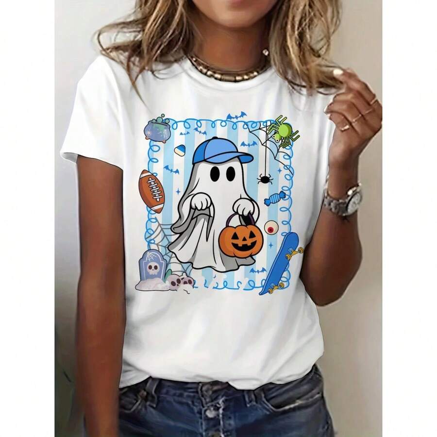Women T-Shirts - White - View 1