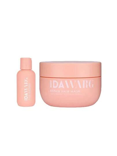IDA WARG [Bundle] Repair Conditioner Travel Size 100 Ml + Hair Mask 300 Ml