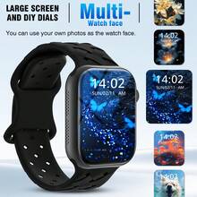 2.01 Inch HD Touch Screen Smart Watch - Wireless Calling, Camera, Music Control | Compatible With Android/IOS, Unisex, Customizable Dial, Alarm And Call/Message Reminder - Multicolor - View 5