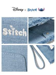 Ví đựng hộ chiếu/thẻ/thẻ dành cho nữ hiệu Stitch chính hãng Disney - Thiết kế hoạt hình, túi nhỏ xinh xắn, hộp đựng thẻ thanh lịch, ví đựng thẻ đặc biệt, ví đựng tiền xu, ví nhỏ gọn. - Nhiều màu - Xem 12