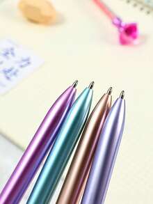 Bút bi thân kim loại giả kim cương lớn, bút bi đính đá quý, ruột bút màu xanh dương 0.7mm, cơ chế xoay, mực viết trơn tru, hoàn hảo cho việc viết hàng ngày, văn phòng phẩm, làm quà tặng và sưu tầm. - Bút gel - Xem 3