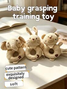3pcs/1pc Mainan Kerincingan Bayi Unisex dengan Lonceng dan Kertas Berkerut, Cocok untuk Latihan Menggenggam Bayi, Hadiah untuk Bayi Baru Lahir - MultiWarna - View 5