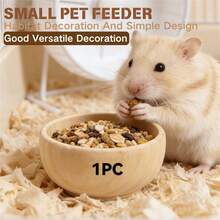 1pc New Small Pet Feeding Bowl, Hamster And Parrot Water Bowl, Durable And Easy To Clean, Suitable For Birds And Small Pets, Cage Feeder, Also Can Be Used As Decor - View 6