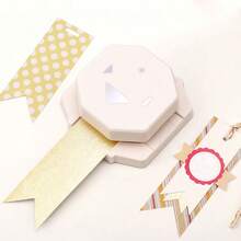 4-In-1 Paper Punch, Suitable For Paper Arts; 4 Shape Label Corner Punch, Applicable For DIY Card Making And Scrapbooking - Label Punch - View 3