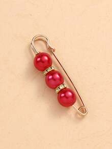 100pcs/50pcs/30pcs/10pcs Women's Pearl Waist Cinching Brooch Set, Classic And Minimalist Style, Suitable For Daily Wear And Gifting, Versatile For All Seasons, Can Be Matched With Trousers, Midi Skirts And Dresses, And Prevents Accidental Exposure - Multicolor - View 5