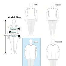 Plus Size T-Shirt With Casual Minimal Textured Print, Round Neck Short Sleeve,Slightly Sheer Loose Fit Plus Size Tee Suitable For Going Out - trắng - Xem 5