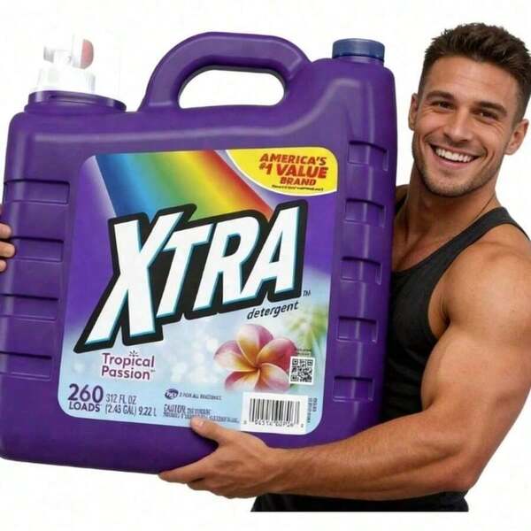 Spring/Summer Special Offers!Tropical Passion Liquid Laundry Detergent Fresh Tropical Floral Wood Scent Efficient Daily Cleaning Suitable For Standard And HE Washing Machines Powerful Stain Removal For Household Clothes Washing