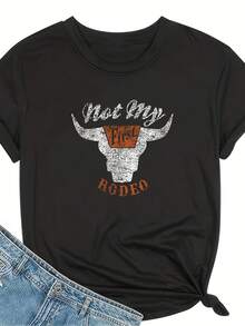 Women T-Shirts - Black - View 3