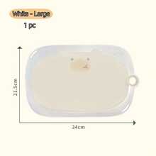 Thớt nhựa hình hoạt hình dễ thương, dùng để thái trái cây và rau củ trong nhà bếp. - 1PC - Xem 14