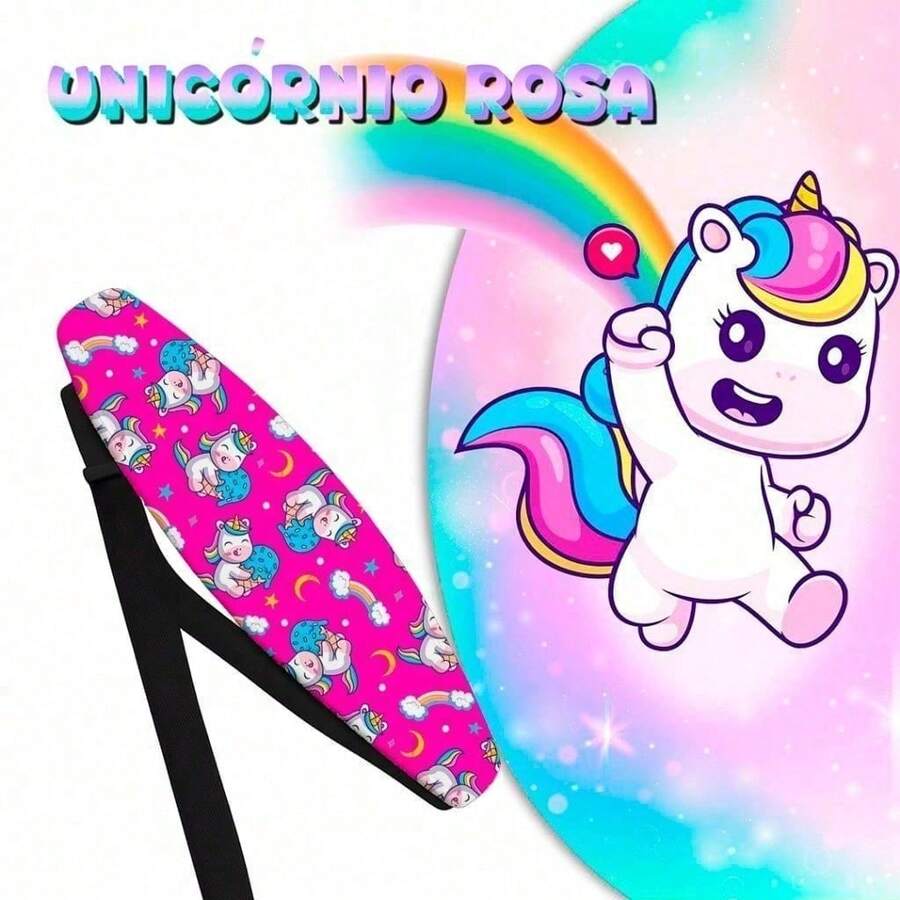 Head Support Strap For Baby Comfort Car Seat - Various Models - Pink Unicorn - View 1