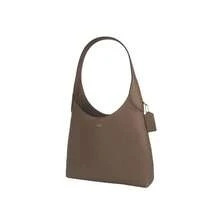 Bolso de hombro Coach Brooklyn de color liso para mujer CU068B4CBD - Gris piedra oscuro CU068B4CBD - Ver 3