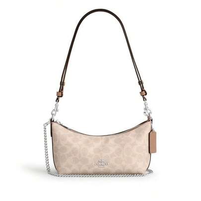  Túi đeo chéo một vai in họa tiết Caitlin dành cho nữ hiệu Coach CEK80SVPWH