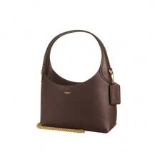 Coach Brooklyn 女士单色斜挎包 CW614B4MPL - 楓樹棕色CW614B4MPL - 查看 3