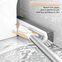 3-In-1 Bathroom And Kitchen Tile Cleaning Brush 360 Degree Rotation Gap Cleaning Brush - Hard Bristles, Wall And Floor Scrubber - Multicolor - View 3