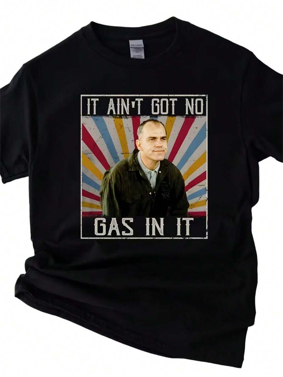 vestido mujer veranoSling Blade Movie 100% Cotton 180g T-Shirt - "It Ain't Got No Gas in It" Vintage Graphic Tee - Heavyweight Film Fan Apparel - Unisex Sizes until 5XL - Black Retro Cinema Shirt for Men & Women - Casual Everyday & Theme Events, Pop Culture Clothing, Atractivo Print Design, Comfortable Fit, Statement Top, Moviegaers fitLoose and comfortcamisetas mujer - Negro - Ver 1