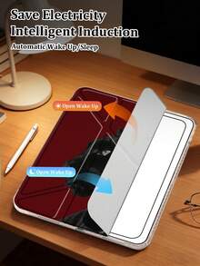 Kingsung Ốp bảo vệ dạng gập hai mặt hình chữ Y họa tiết hoa cúc, phủ lớp chống trầy xước, trong suốt như pha lê, phù hợp cho máy tính bảng/ Mini 6/7/9.7/10.2/10.5/10.9/12.9/Pro 11, thế hệ thứ 10. Hỗ trợ điều chỉnh đa góc, sáu phương pháp đặt, khe cắm bút tích hợp, mặt lưng trong suốt, chống rơi vỡ, tự động bật/tắt màn hình. Phù hợp với Kindle Paperwhite thế hệ thứ 12 phiên bản 2024, Kindle thế hệ thứ 11 phiên bản 2022, dòng Clara Color. - Nhiều màu - Xem 6