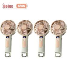 Portable Fans - 베이지색-4개입 - 보기 3