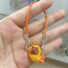 Casa de muñecas para bolsa de juguete , colgante de camarones fritos de dibujos animados, Mini decoración colgante de Animal bonito, accesorios de muñecos de peluche de 15-20cm - 4 - Ver 11