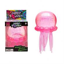 1pc Ocean Jellyfish Finger Toy, Outdoor Interactive Octopus Squeeze Toy, Soft Octopus Stress Relief Toy, Portable Pressure Release Device, Creative Beach Party Gift For Summer - one-size - View 9