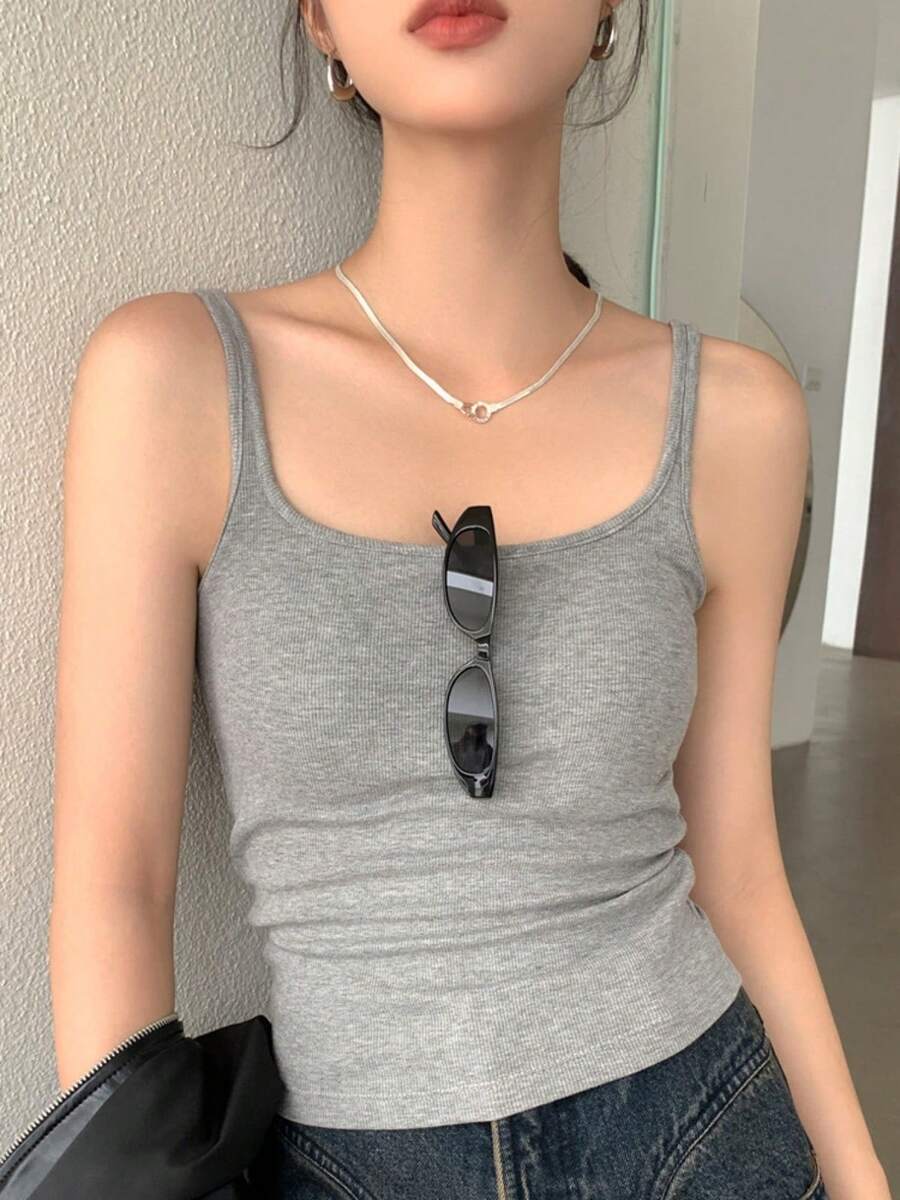 Women Tops - Light Grey - View 1