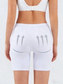 3 Stücke Damen Baumwolle Slip Shorts mit hoher Taille, vielseitig einsetzbar, passend zu Kleidern und Röcken, Größen S-XXL - Verschiedenfarbig - Übersicht 5